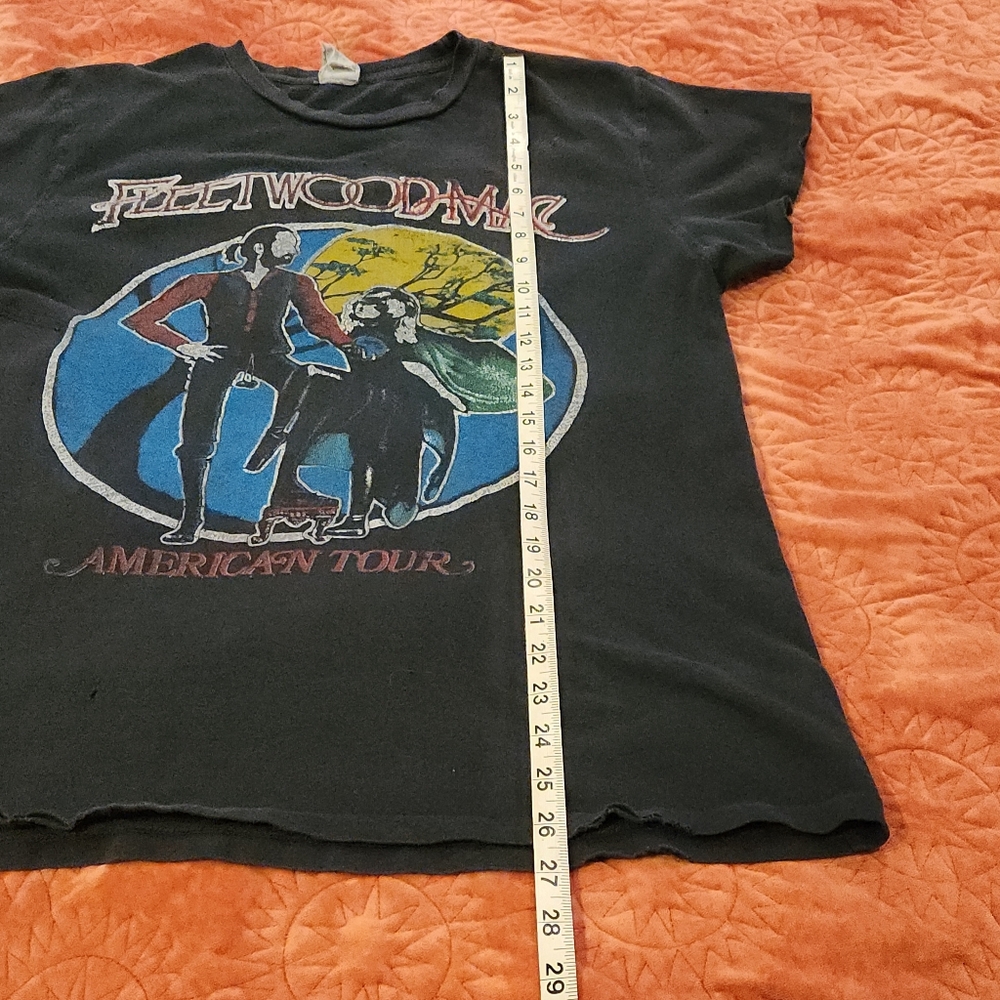 Madeworn Fleetwood Mac Graphic Band Tee Distressed sz Med fits M/L - Picture 9 of 16